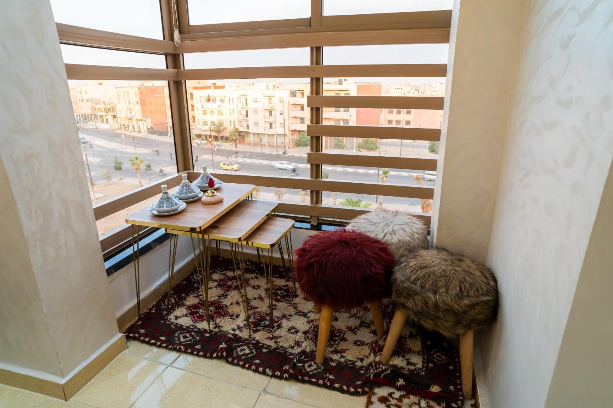 L'Horizon Aeroport Appartement Marrakesch Exterior foto